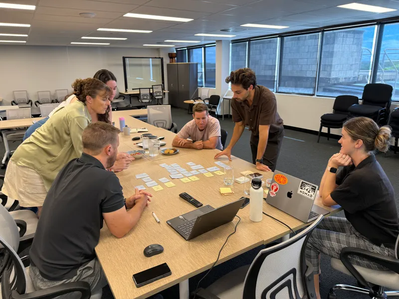 Enrolment journey mapping workshop